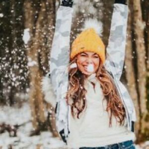 Hollister Pom Pom Beanie